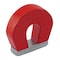Master Magnetics Magnet Source 1 in. L X 1.126 in. W Red Horseshoe Magnet 2 lb. pull 1 pc 07279 - alternate 1